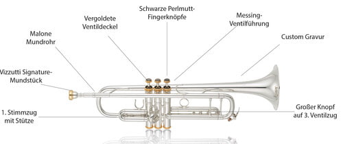 Trompete Allen Vizzutti Signature Modell YTR-9335 VS Limited Edition